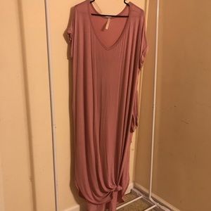 Plus size maxi dress